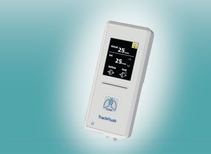 TrachFlush: Automatisierte Cuffdruck-Kontrolle mit integrierter Sekretmanagement-Funktion